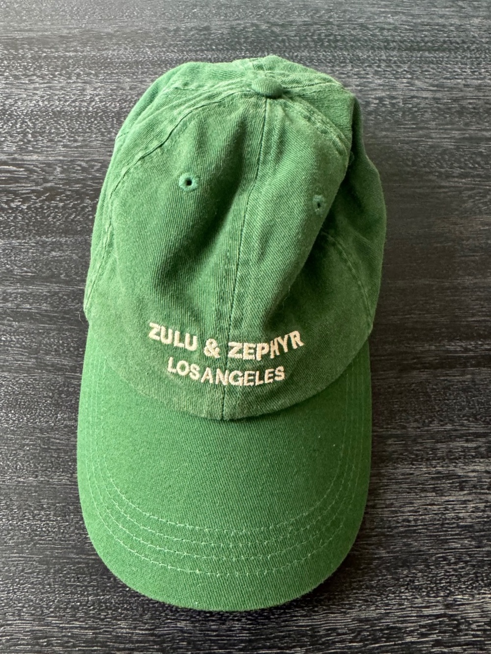 Zulu & Zephyr Los Angeles Baseball Cap - Green